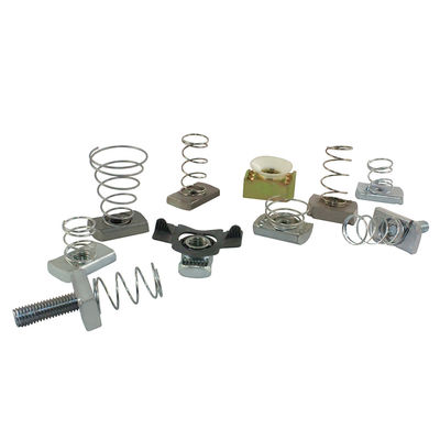 Unistrut Square Channel Nut 12mm Carbon Steel Channel Untuk C-Shaped Steel