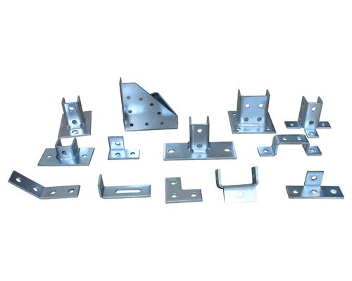 Beli Unistrut Angle Brackets 45 derajat 90 derajat 4 lubang stainless steel Strut Channel Fitting online manufacture