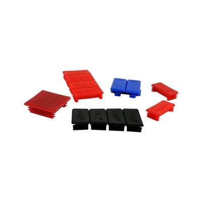 Beli Kap ujung plastik persegi panjang putih untuk tabung persegi 1 inci online manufacture