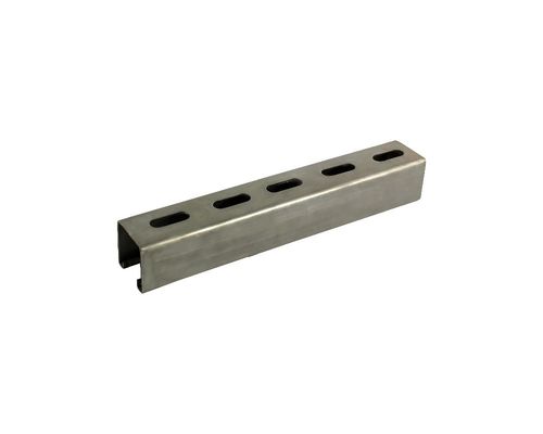 Beli 41x41x2.5 Hdg Strut Jenis Saluran Dengan Lubang C U Saluran Strut online manufacture